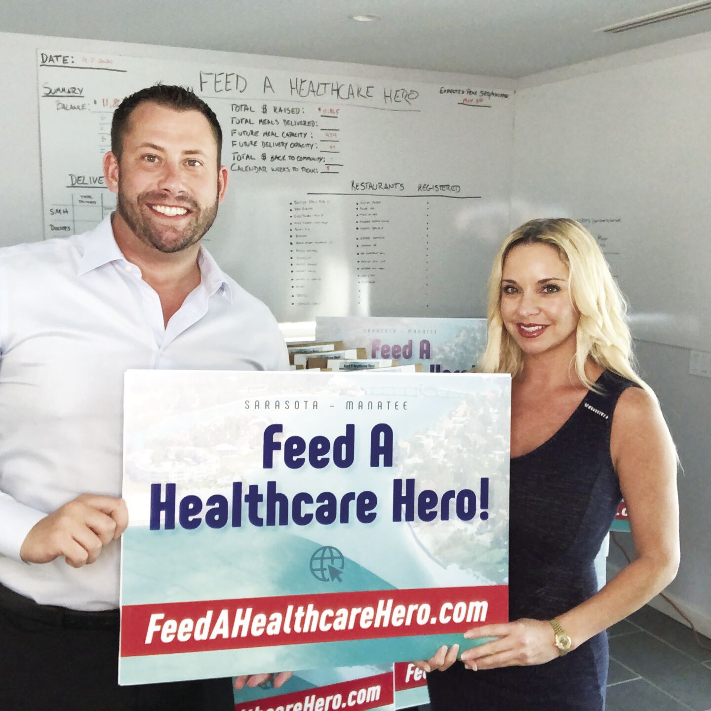 Brian Loebker and Brandy Coffey